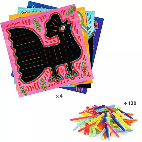 Djeco Knutselset Chenilledraad - Afbeelding 3