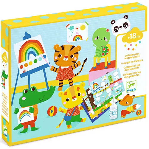 Djeco Knutselset Collage Dieren - Afbeelding 6