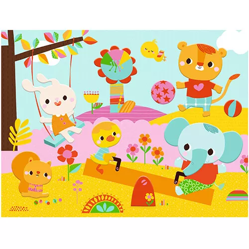 Djeco Knutselset Collage Dieren - Afbeelding 2