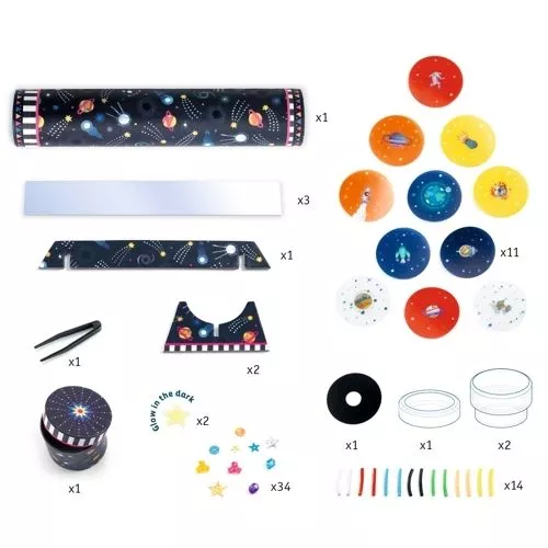 Djeco Knutselset Diy Caleidoscoop Heelal - Afbeelding 2