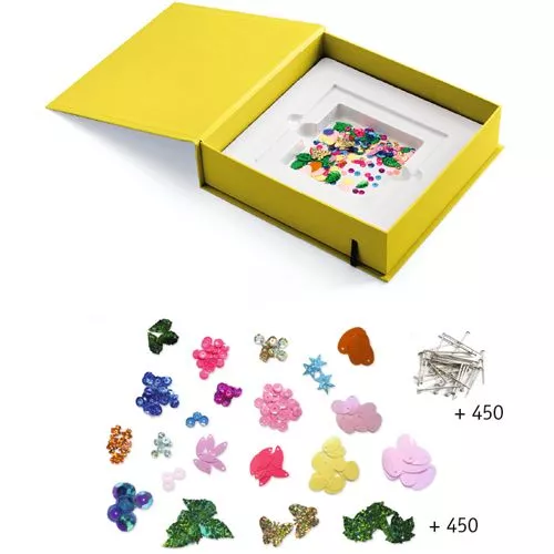 Djeco Knutselset Lovertjes - Guitig En Chic - Afbeelding 2