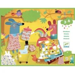 Djeco Knutselset Mozaïek - Beestenboel