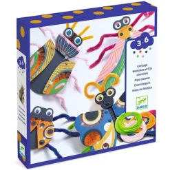 Djeco Knutselset Rijgen - Yarn Bugs