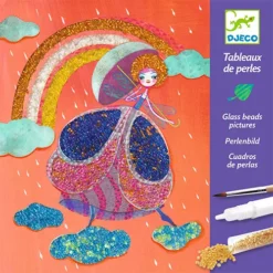Djeco Knutselset Schilderijen Met Kralen - Wonderland