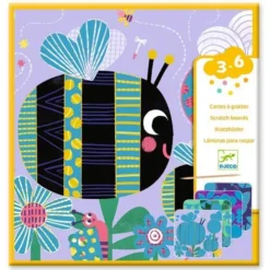 Djeco Kraskaarten - Allemaal Beestjes