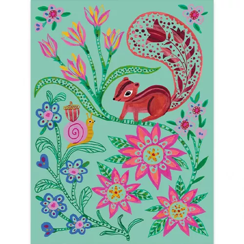 Djeco Kraskaarten Ontmoetingen - Afbeelding 3