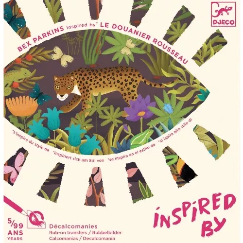 Djeco Krasplaatjes A Moment In Time - Henri Rousseau - Afbeelding 2