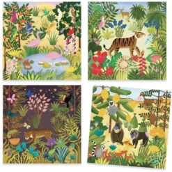 Djeco Krasplaatjes A Moment In Time - Henri Rousseau