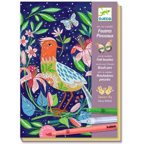 Djeco Kunst Met Nummers - In De Tuin