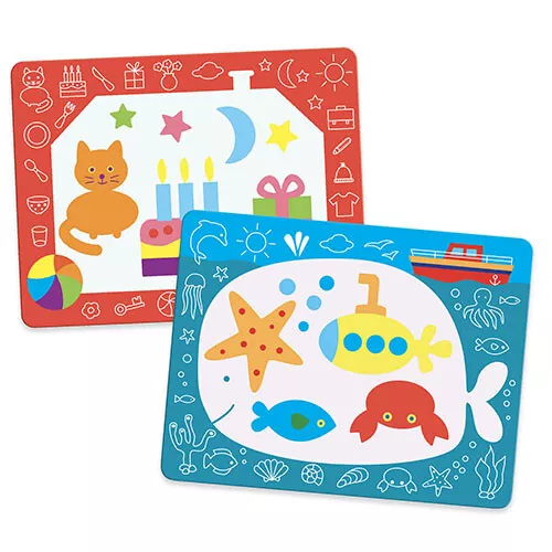 Djeco Magische Kleurplaten - Krabbels - Afbeelding 4