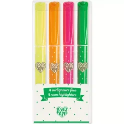 Djeco Markeerstiften Fluoricerend - 4st