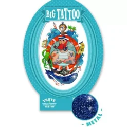Djeco Metallic Tattoo Matroos