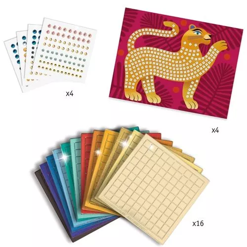 Djeco Mozaïek Diep In De Jungle - Afbeelding 3