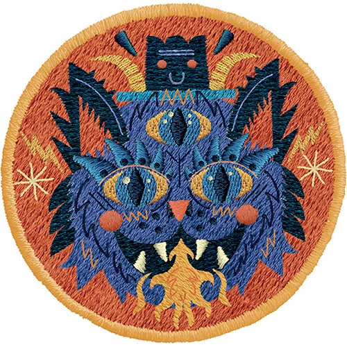 Djeco Pennenetui Monster - Afbeelding 2