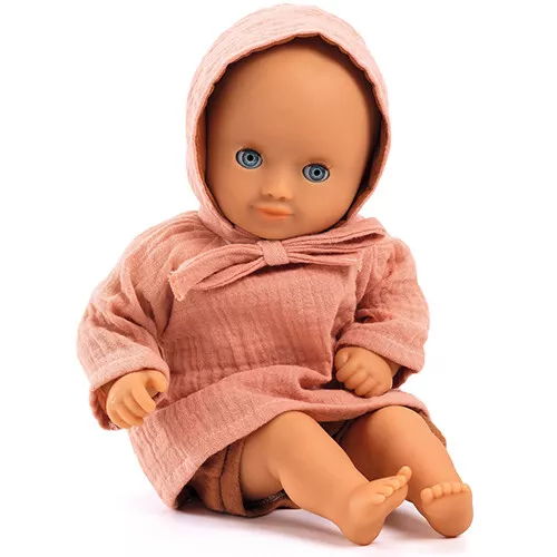 Djeco Poppenkledingset Pomea - Peach - 32 Cm - Afbeelding 2