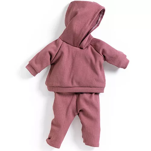 Djeco Poppenkledingset Pomea - Rosewood - 32 Cm