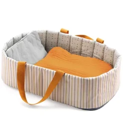 Djeco Poppenreiswieg Pomea - Blauw - 36 Cm