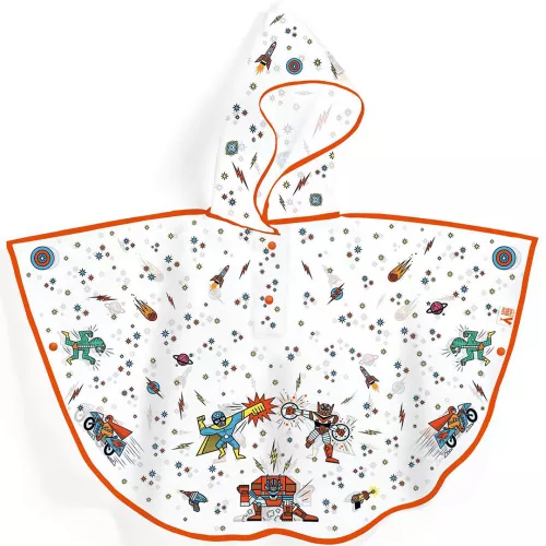 Djeco Regencape Superhelden - 5-7 Jaar - Afbeelding 2