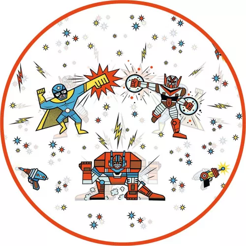 Djeco Regencape Superhelden - 5-7 Jaar - Afbeelding 4