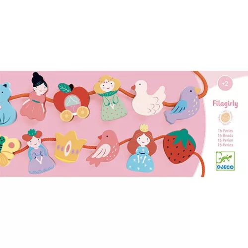 Djeco Rijgkralen Filabella - 16st