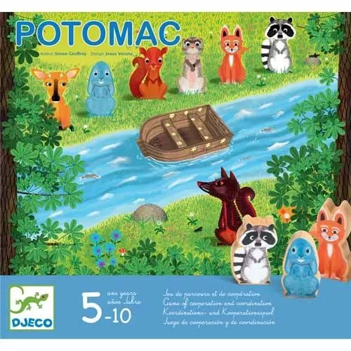 Djeco Samenwerkingsspel Potomac-rivier