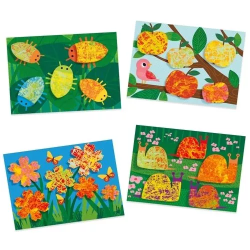 Djeco Schilderen Met Knikkers - Natuur - Afbeelding 3