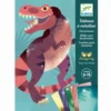 Djeco Schilderijtjes Metalliseren Dinosaurussen