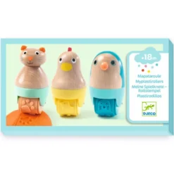 Djeco Stempel Rollers Dieren - 3st