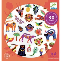 Djeco Stickers Exotico - 30st