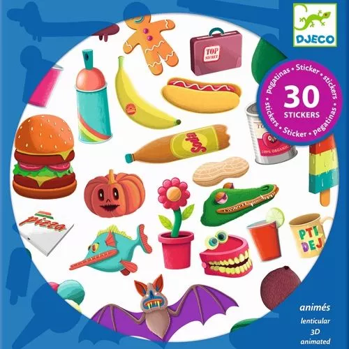 Djeco Stickers Röntgenvisie - 30st