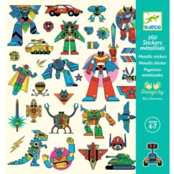 Djeco Stickers Robot - 160st