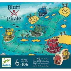 Djeco Strategie- En Blufspel Bluff Pirate