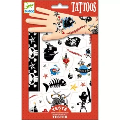 Djeco Tattoos - Piraten