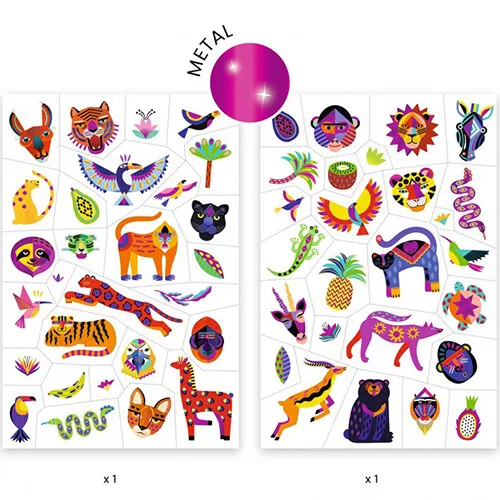 Djeco Tattoos - Wilde Schoonheid - Afbeelding 2