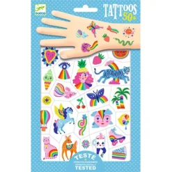 Djeco Tattoos Regenboog