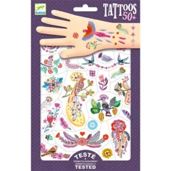 Djeco Tattoos Vogels