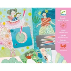 Djeco Tekenset Magnetische Spiralen - Jurken