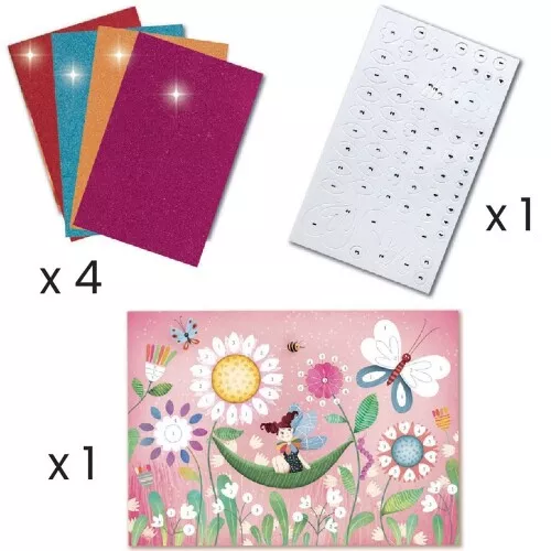 Djeco Knutselset Zes Activiteiten - Elfjes - Afbeelding 4