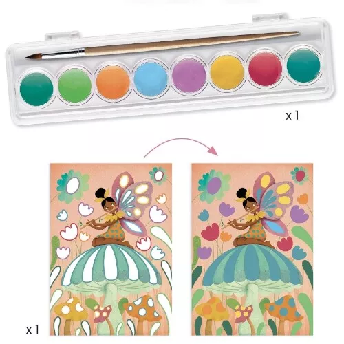 Djeco Knutselset Zes Activiteiten - Elfjes - Afbeelding 5