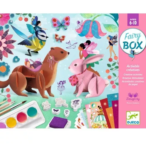 Djeco Knutselset Zes Activiteiten - Elfjes