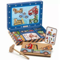 Djeco Hamertje Tik Voertuigen