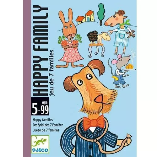 Djeco Kwartet Happy Family