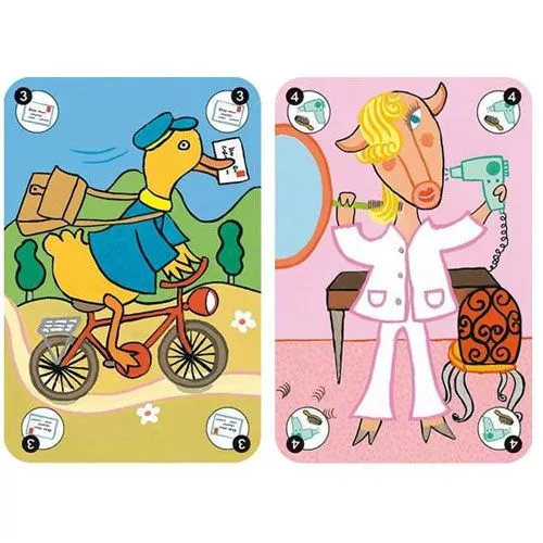 Djeco Kwartet Happy Family - Afbeelding 3