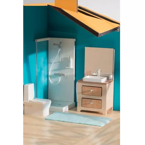 Djeco Poppenhuis Badkamer - Afbeelding 2