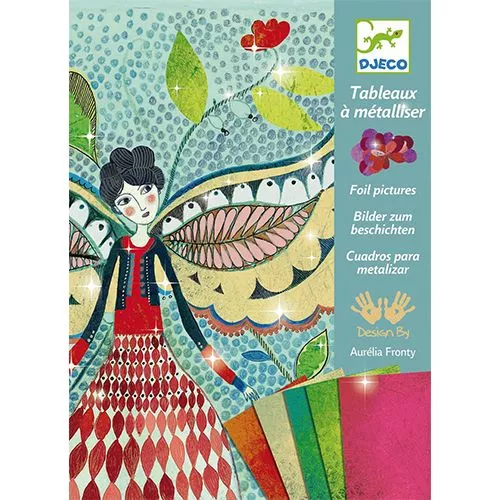 Djeco Schilderijtjes Metalliseren Vuurvliegjes