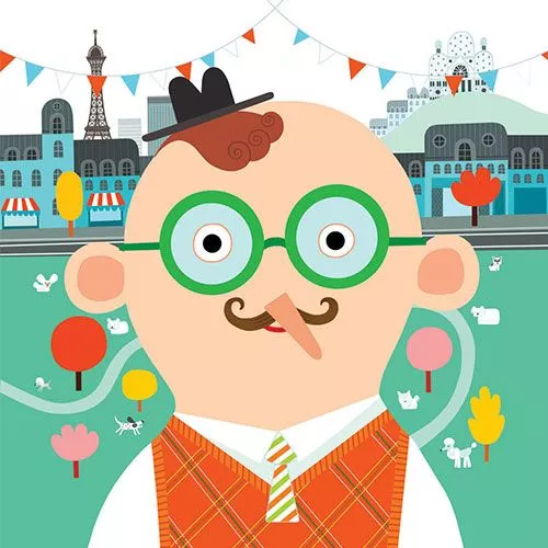 Djeco Stickerset Grappige Gezichten - Afbeelding 5