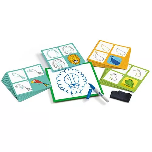 Djeco Tekenkaarten Step By Step - Dieren - Animo And Co - Afbeelding 6