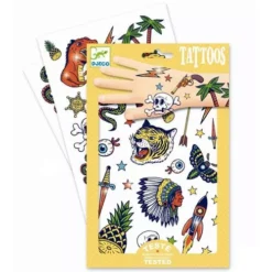 Djeco Metallic Tattoos - Bang Bang